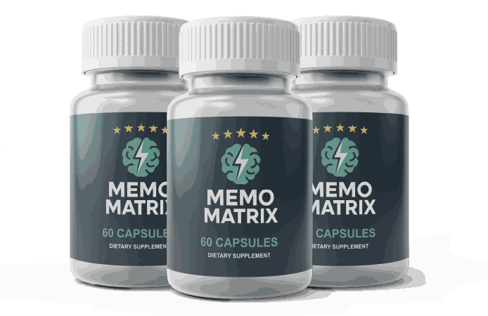 Three bottles of Memo Matrix capsules
